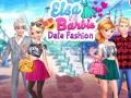 Jwèt Elsa and Barbie Date Fashion
