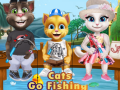 Jwèt Cats Go Fishing