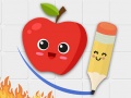 Jwèt Fruit Escape: Draw Line