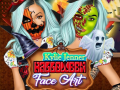 Jwèt Kylie Jenner Halloween Face Art