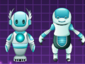 Jwèt Robots Cards Match