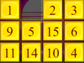 Jwèt 4x4 Number Slider