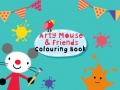 Jwèt Arty Mouse & Friends Coloring Book