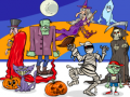 Jwèt Find 5 Differences Halloween