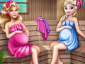 Jwèt Cute Mommies Pregnant Sauna