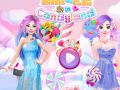 Jwèt Barbie and Elsa in Candyland