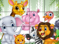 Jwèt Animals Sliding Puzzle