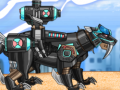 Jwèt Combine!  Dino Robot 5 Smilodon Black Plus