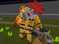 Jwèt Combat Pixel 3D - Zombie Survival