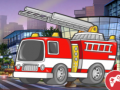 Jwèt Fire Truck Crazy Race