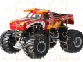 Jwèt Monster Truck Jigsaw Challenge