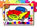 Jwèt Racing Cars Coloring Book