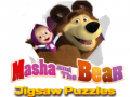 Jwèt Masha and the Bear Jigsaw Puzzles