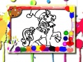 Jwèt Horse Coloring Book