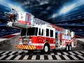 Jwèt Fire Trucks Puzzle