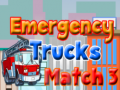 Jwèt Emergency Trucks Match 3