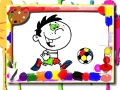 Jwèt Football Coloring Time
