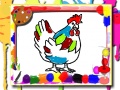 Jwèt Chicken Coloring Book