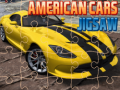 Jwèt American Cars Jigsaw