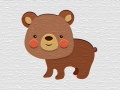 Jwèt Cartoon Bear Puzzle