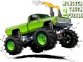 Jwèt Monster Truck Puzzle 2
