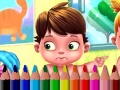 Jwèt Back To School: Baby Coloring Book