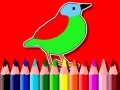 Jwèt Back To School: Birds Coloring Book