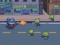 Jwèt Cat Gunner vs Zombies