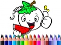 Jwèt Back To School: Vegy Coloring Book