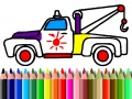 Jwèt Back To School: Trucks Coloring
