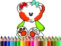 Jwèt Back to School: Sweet Bear Coloring
