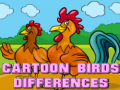 Jwèt Cartoon Birds Differences