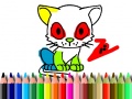 Jwèt Back To School: Cat Coloring