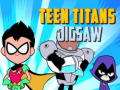 Jwèt Teen Titans Jigsaw