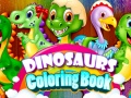 Jwèt Dinosaurs Coloring Book