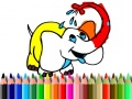 Jwèt Back To School: Elephant coloring