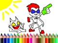 Jwèt Back To School: Titans Coloring Book