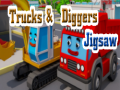 Jwèt Trucks & Digger Jigsaw 