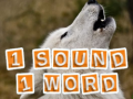 Jwèt 1 Sound 1 Word