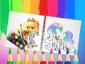 Jwèt Sweet Pony Coloring Book