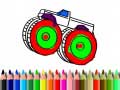 Jwèt Back To School: Monster Truck Coloring