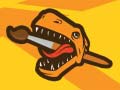 Jwèt Dinosaur Warrior Coloring