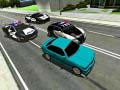 Jwèt Mad Cop Police Car Race: Police Car vs Gangster Escape
