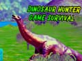 Jwèt Dinosaur Hunter Game Survival