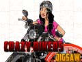 Jwèt Crazy Bikers Jigsaw