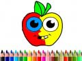Jwèt Back To School: Apple Coloring Book