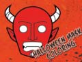Jwèt Halloween Mask Coloring Book