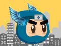 Jwèt Flappy Superhero Dunk
