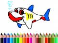Jwèt Back To School: Shark Coloring Book