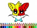Jwèt Cute Bat Coloring Book